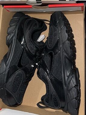 Nike Kids All-Black Athletic Sneakers